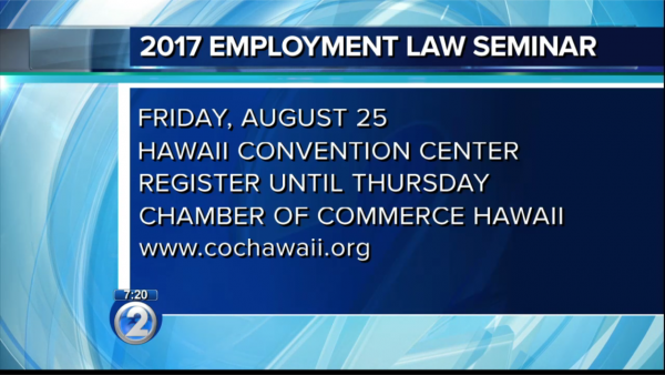 Employment Law Seminar | Torkildson, Katz, Hawaii Law Firm